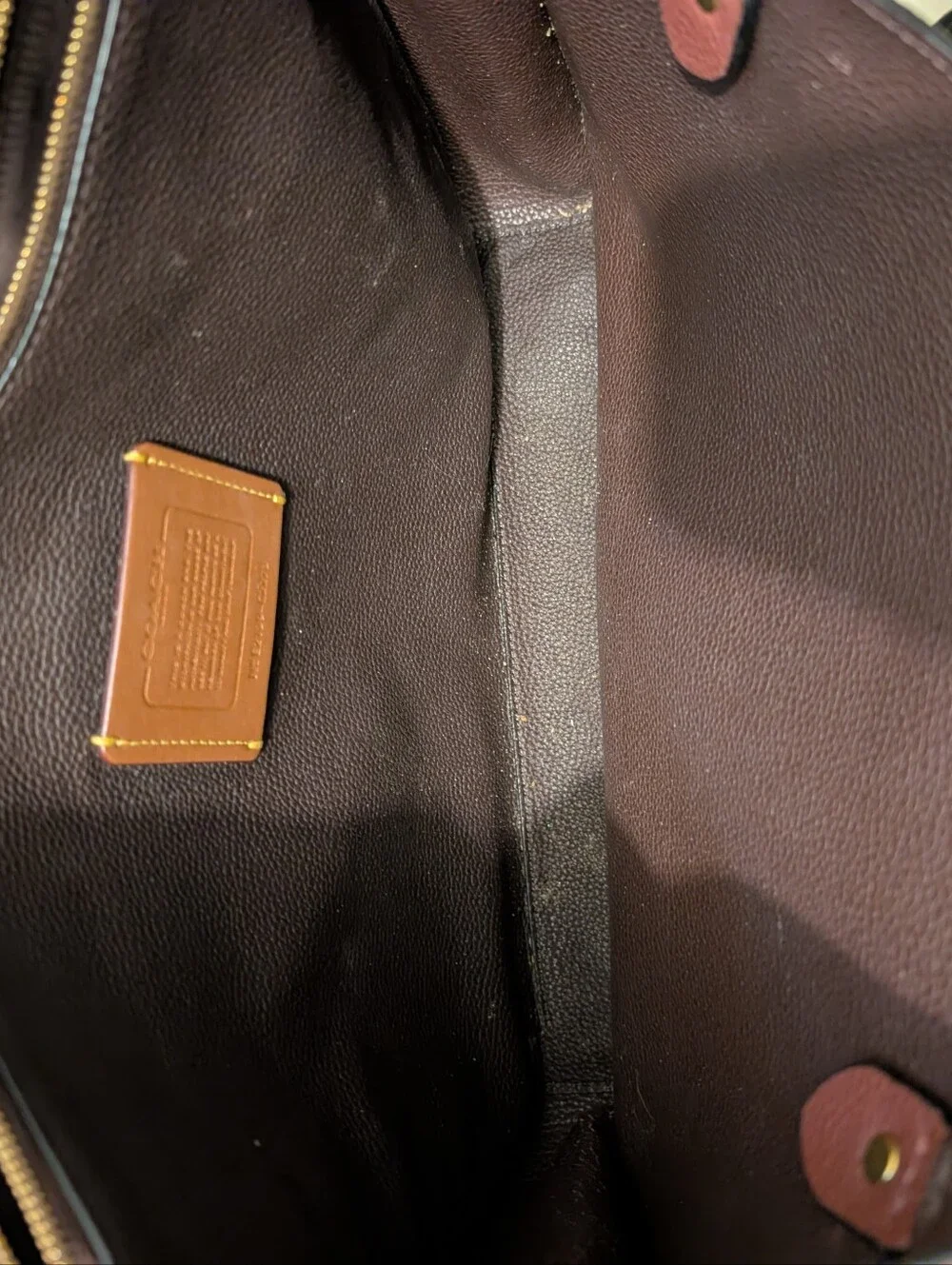Coach Tyler Leather Carryall